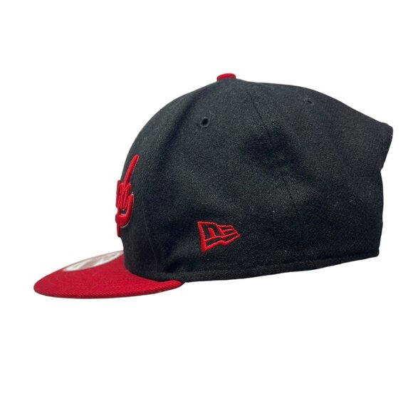 Pittsburgh Pirates Retro Script Logo Spell Out Snapback Hat Cap Wool 9Fifty - Picture 4 of 10